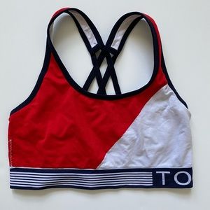 Tommy Hilfiger sports bra.